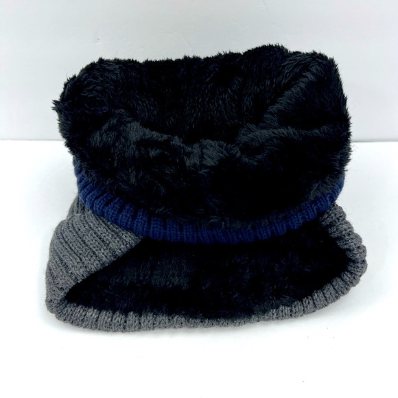 BEN SHERMAN, 2 PACK BEANIE SET, THERMAL PLUSH LINING UNISEX, ONE SIZE,GREY, NAVY - Picture 7 of 15